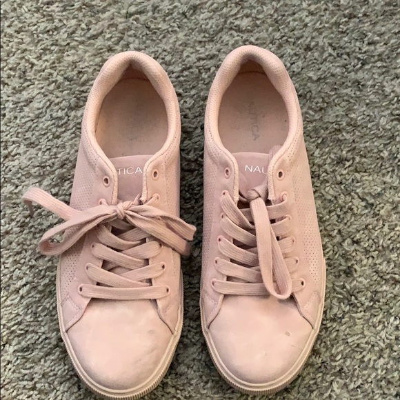Nautica rose gold sneakers - Picture 1 of 4